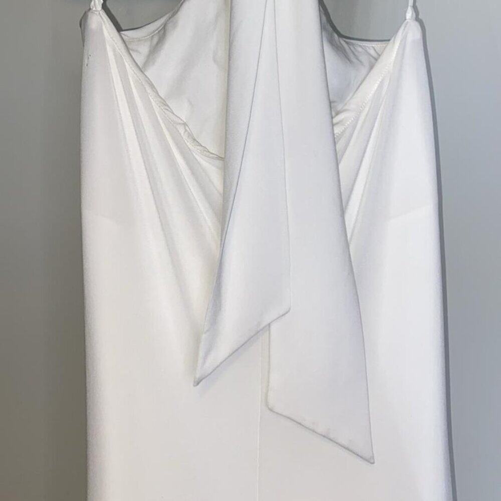 Halston Braided Neck Dress - Picture 5 of 9